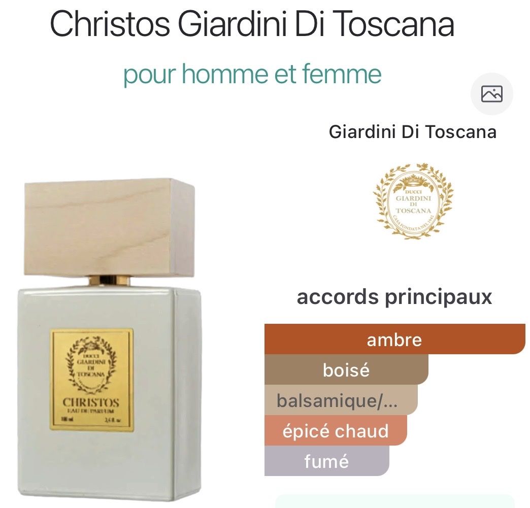 Profumi & Eau de Toilette: Giardini di Toscana Christos NEUF – Nuovo (secondo la descrizione) da Corseaux venduto da atchoum66