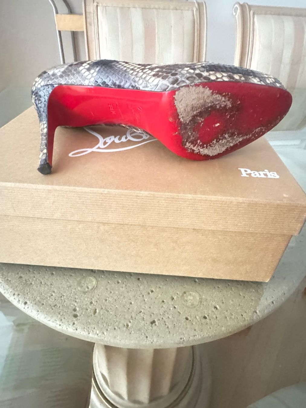 Christian Louboutin Scarpe da donna: Christian Louboutin ESCARPINS – Usato da Pully venduto da Occasions-luxe.Golay 2