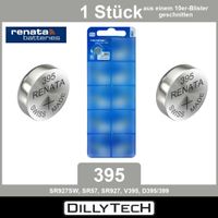 Renata 395 SR927SW Knopfzellenbatterie - 1 Stk.