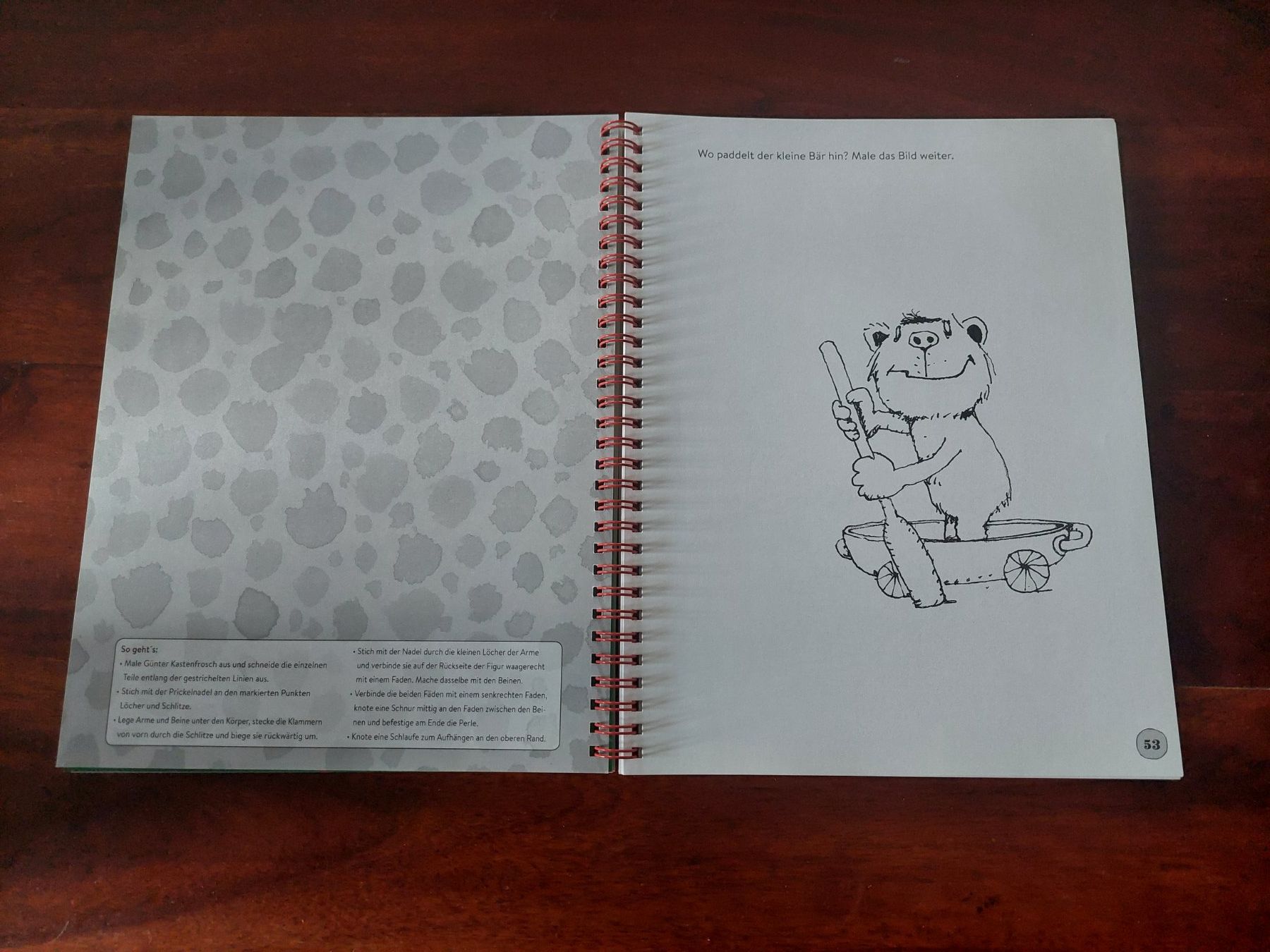 Libri: Janosch Rätseln Stickern und Basteln Ringbuch – Nuovo (secondo la descrizione) da Beckenried venduto da Havacola 7