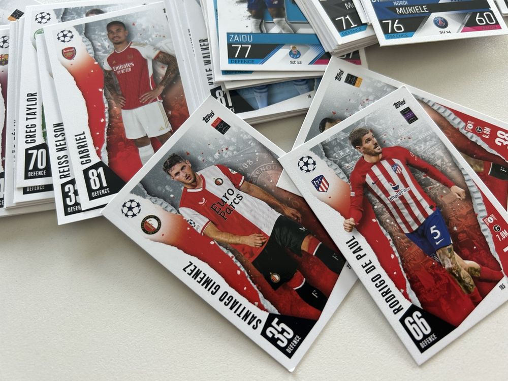 Topps Carte collezionabili: Topps Sammelkarten Match ATTAX Champions Leaque, 84 stück – Usato da Neuendorf venduto da Juhlin01 1