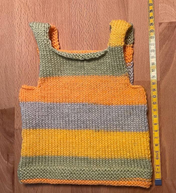 Pullover & Sweatshirts: Pullunder 👕- 🟠🟢🔵 handgestrickt - ab Geburt - NEU – Neu (gemäss Beschreibung) aus Krauchthal von Handmade_Hub 2