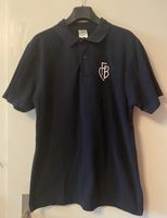 FC Basel Poloshirt dunkelblau mit Logo Grösse M