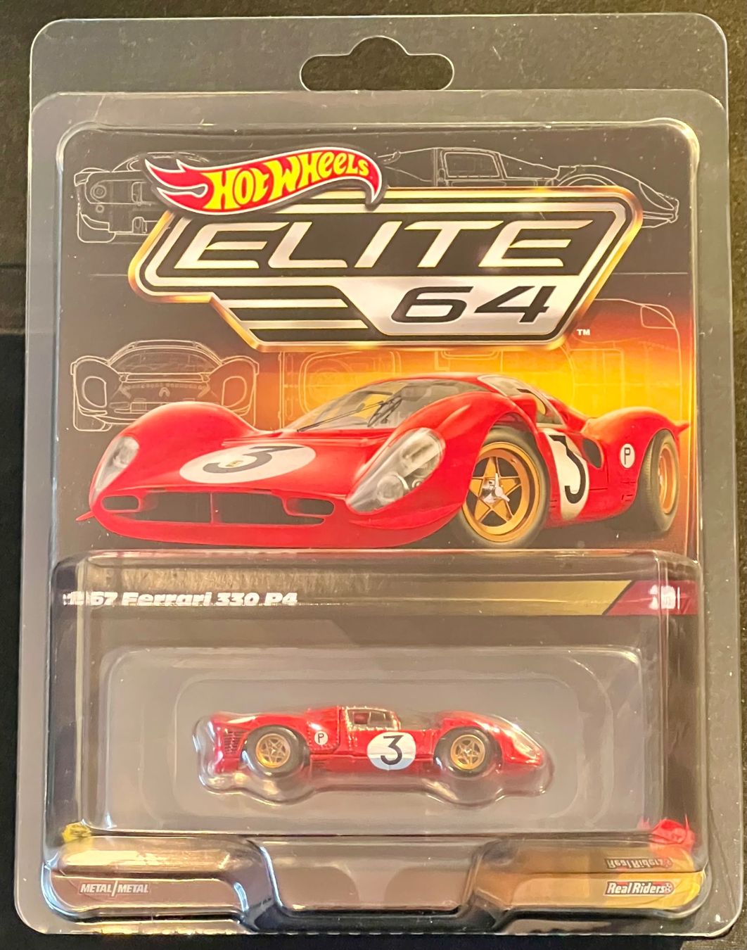 Hot Wheels Modellini d'auto: Hot Wheels Elite 64: Ferrari 330 P4 – Nuovo e nell'imballaggio originale da Rümlang venduto da Wantedjoe 2