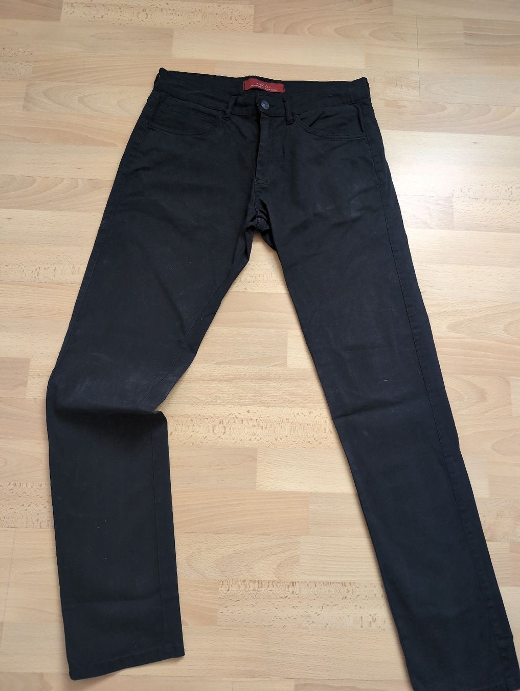 Zara Pantaloni: Zara Man Basic Hose Gr. 40 Dunkelblau – Usato da Unterägeri venduto da Fiobi