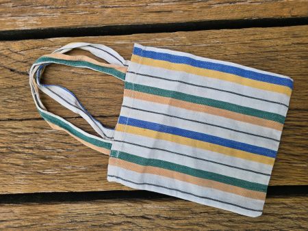 Stoff: kleine vintage Stoff-Tasche