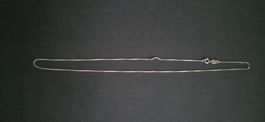 Chaîne Argent 925 gourmette fine 43 cm état occasion
