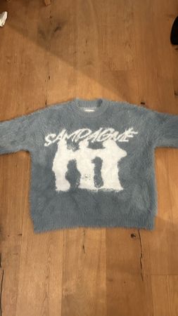 Sign locked Mohair Pullover Limited Edition