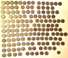 20 Rappen 1883/1938 - magnetisch - Lot 149 Stück!