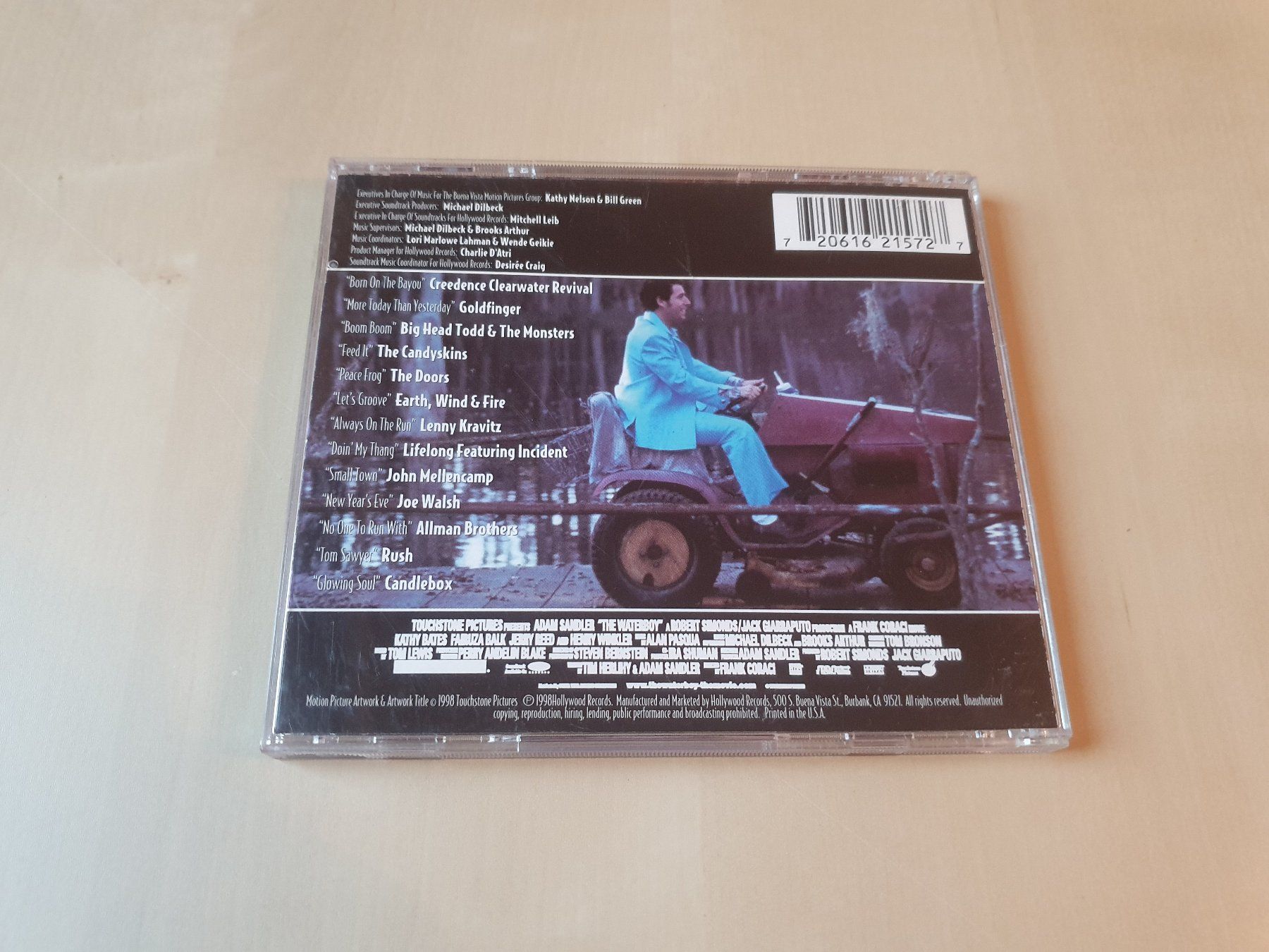 CD: The Waterboy – Usato da Stansstad venduto da collectorsshop 1