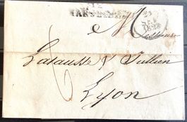 1828 Vorphila Frankreich - France Marseille - Lyon - Inhalt