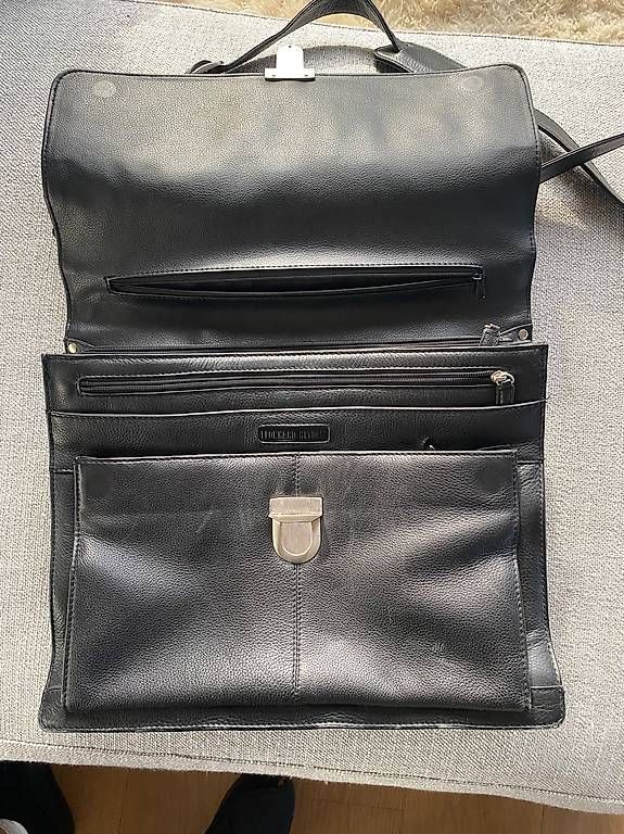 Valigie & Borse: Akten Ledertasche schwarz – Nuovo (secondo la descrizione) da Rüti ZH venduto da Diana7770 1