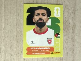Panini FIFA World Cup 2026 Sticker Noor Al-Rawabdeh JOR 11