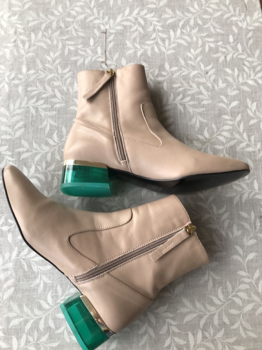 Mango Scarpe da donna: Stiefelette von Mango, origineller Absatz, Gr.37 – Usato da Meilen venduto da delta-da-spica 7