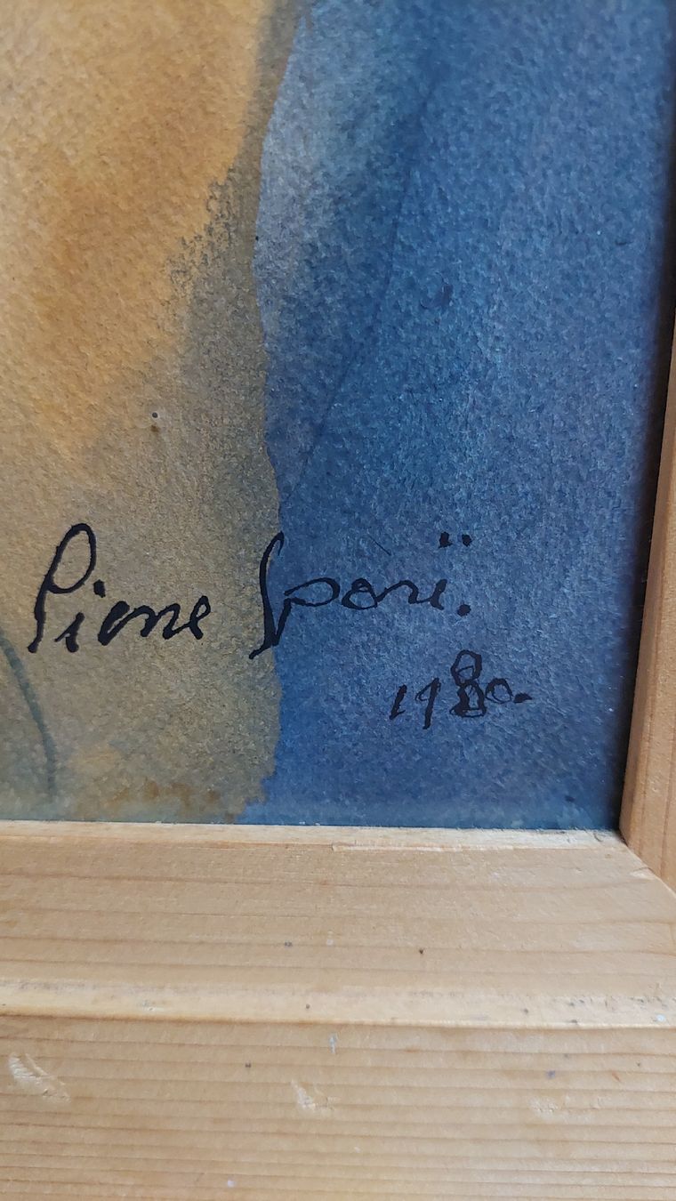 Dipinti: Oeuvre originale de Pierre Spori – Nuovo (secondo la descrizione) da Marsens venduto da fakia 3