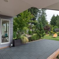 16993-A-3qm - WPC Holzfliesen BAVARO - Anthrazit 3m²