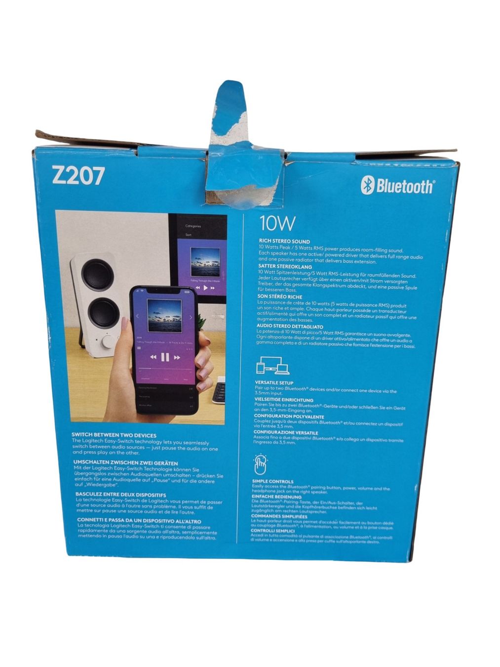 Logitech Lautsprecher: LOGITECH Musikboxen Z207 – Neu (gemäss Beschreibung) aus Wangen b. Olten von Restwert_Wangen 2