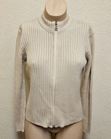 Strickjacke Damen Tom Tailor– Gr. L Beige guter Zustand