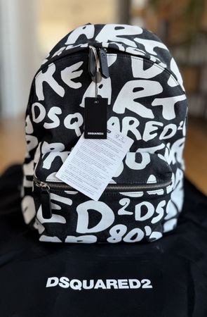 Neuer & originaler Dsquared2 80's Pop Rucksack Backpack
