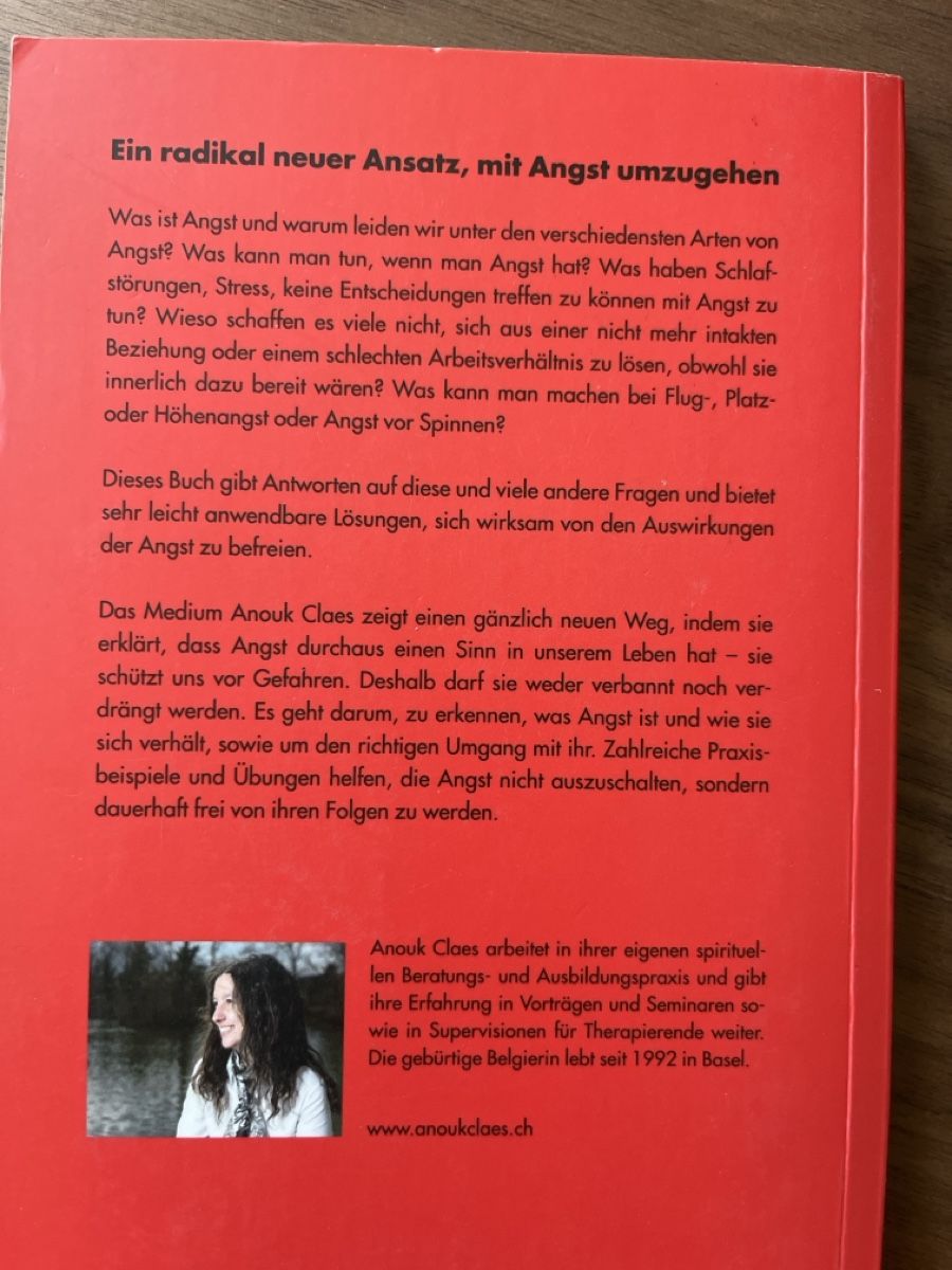 Bücher: Anouk Claes: Angst – Gebraucht aus Kloten von Mianan88 1