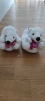Plüschhausschuhe Eisbär 1* getragen/ Gr. 41/42