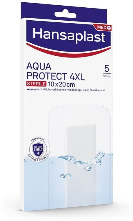 Reinigung & Hygiene: Hansaplast Aqua Protect 4XL, 5 Stk, wasserdicht, steril – Neu und originalverpackt aus Dietikon von your-2nd-chance