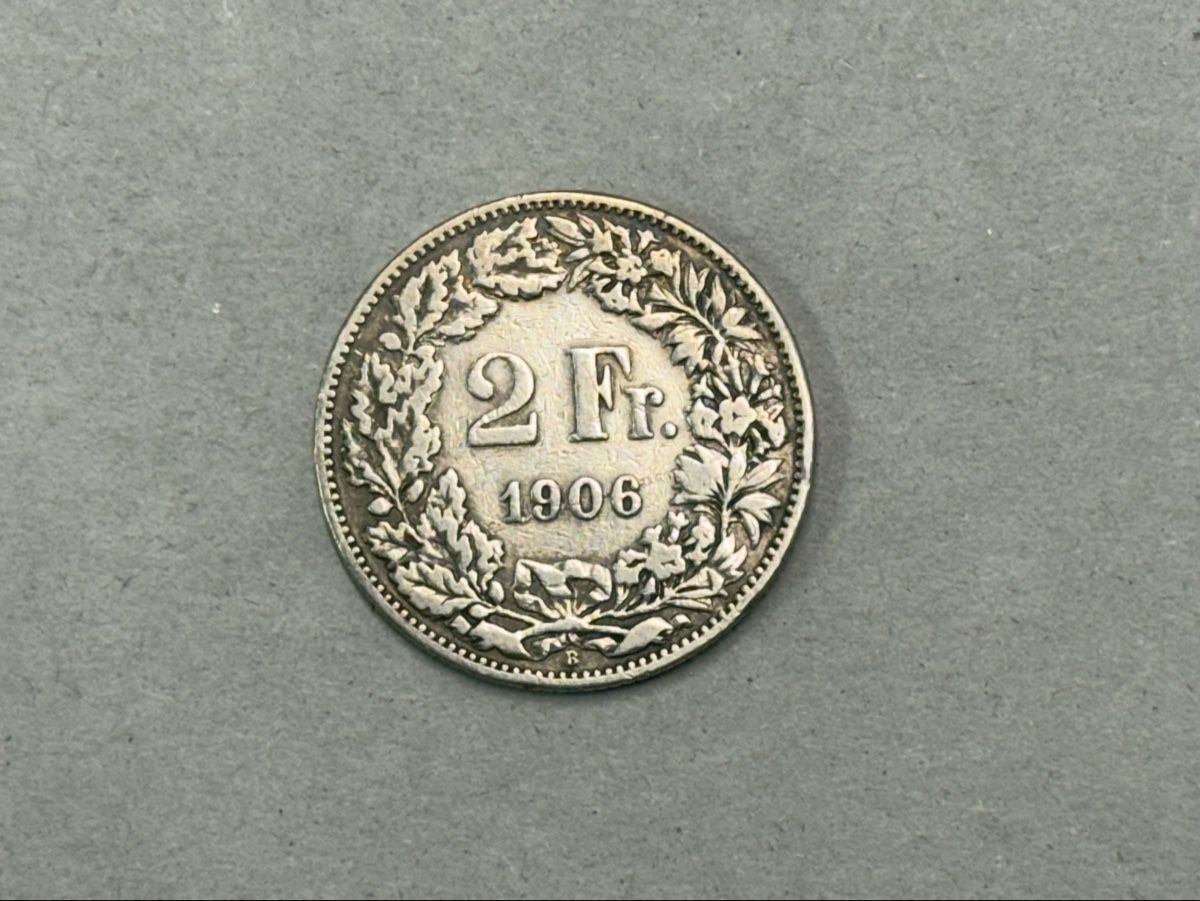 Tutti le monete: Schweiz  2 Franken 1906  – Usato da Zürich venduto da daki81