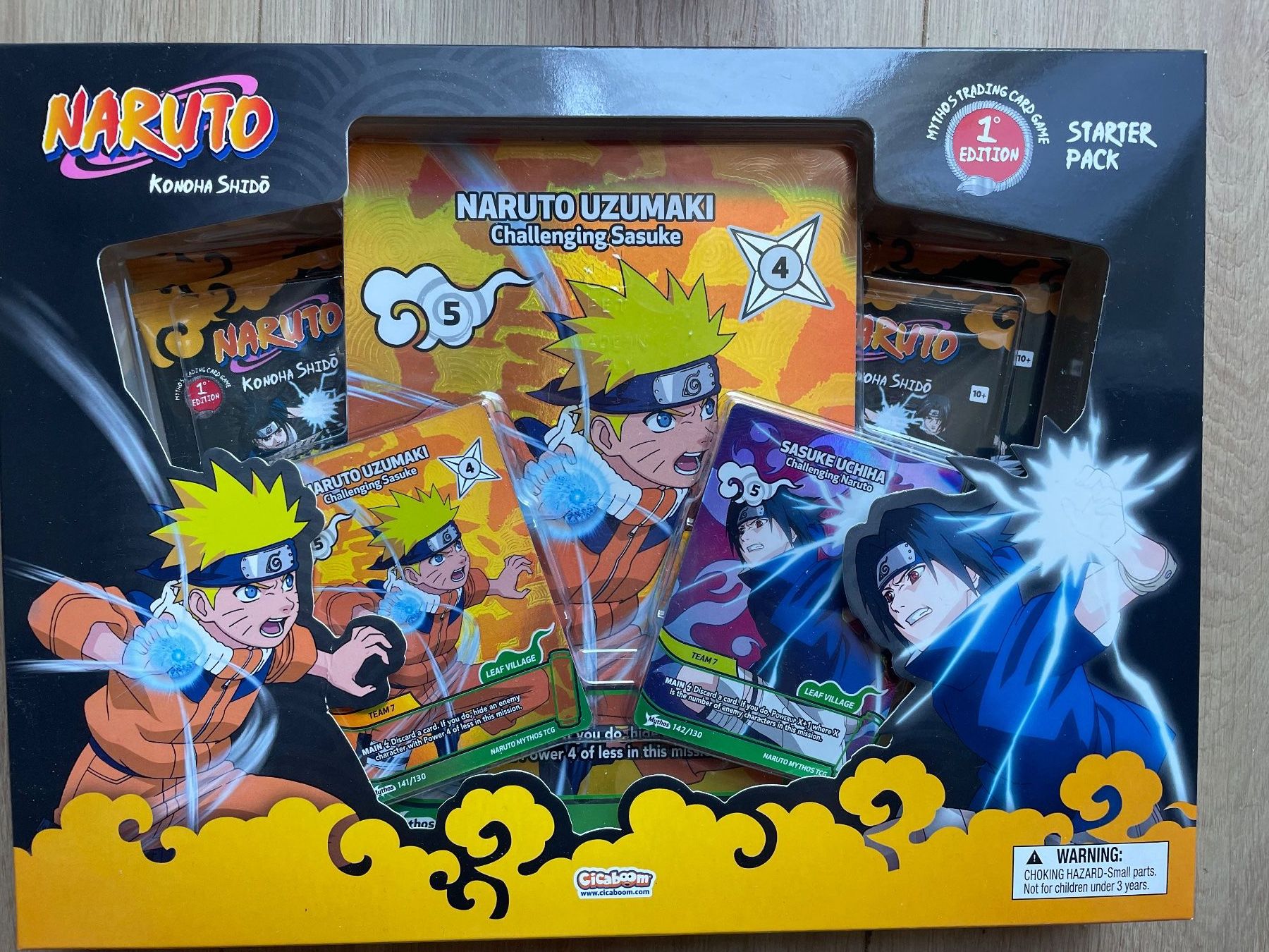 Carte collezionabili: Naruto TCG Mythos 1st Edition Display + Starter Pack Box – Usato da Biel-Benken BL venduto da Needthis 2