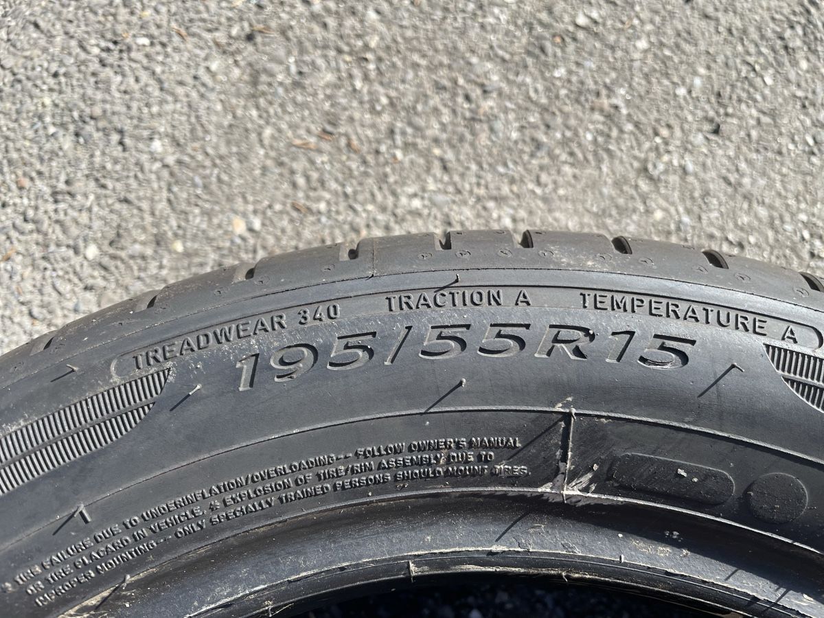 Pneus & Kompletträder: Sommerreifen 195/55 15 – Gebraucht aus Lenzburg von fizacar 6