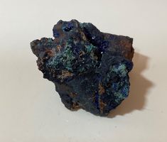 Sehr schöner Azurit-Malachit Rohstein in Naturbelassener