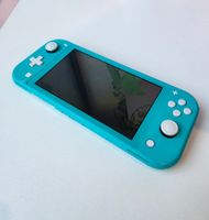 Nintendo Switch Lite (Türkis) – Top-Zustand und voll funktio