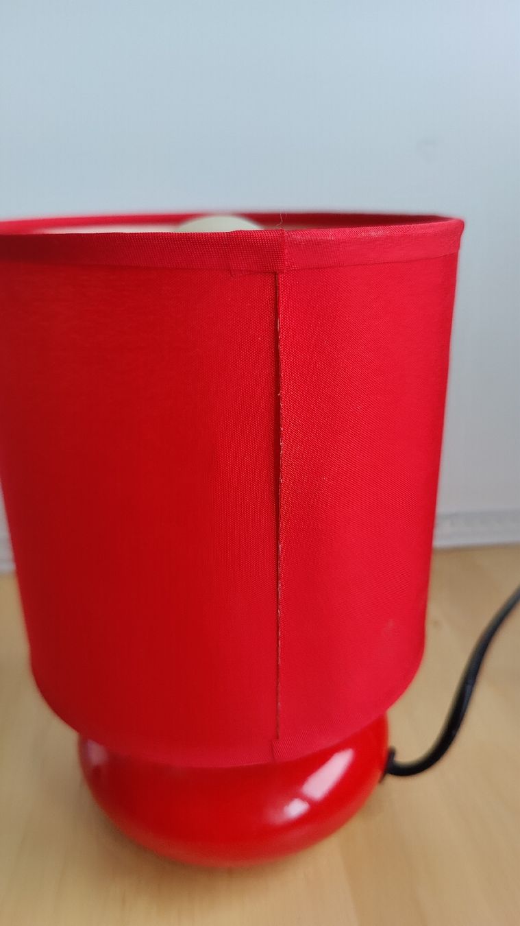 Lampade: Tischlampe Seylumiere rot (LP3) – Usato da Neuenhof venduto da tap_mxt6 3