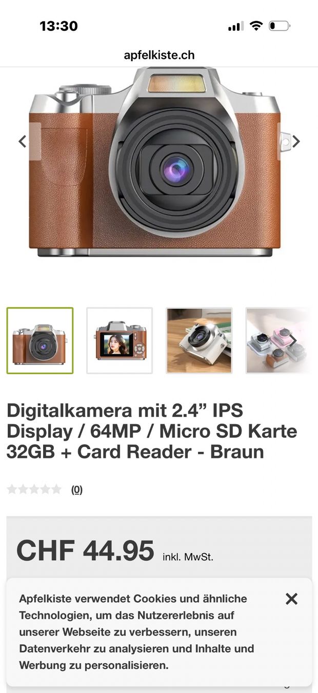 Kamera: Kleine Digitalkamera – Neu und originalverpackt aus Ebikon von Jascha0 1