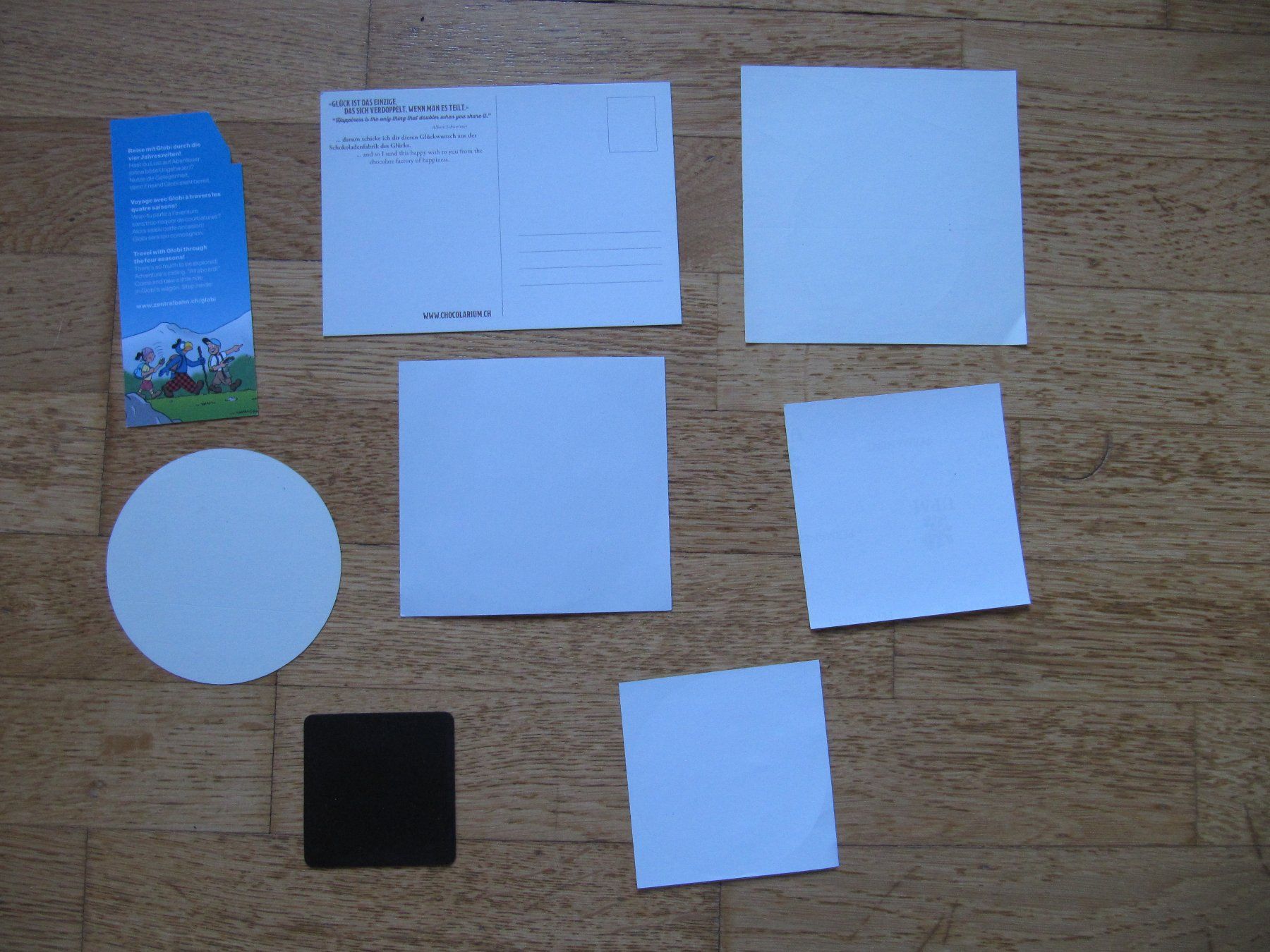 Sammelbilder & Trading cards: Globi - Postkarten Globi-Karten Sticker, 8-teilig, Löwe – Neu (gemäss Beschreibung) aus Würenlos von Carabella0 1