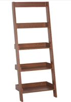 Regal mit 5 Ebenen MOBILE TRIO 167 cm Dunkelbraun