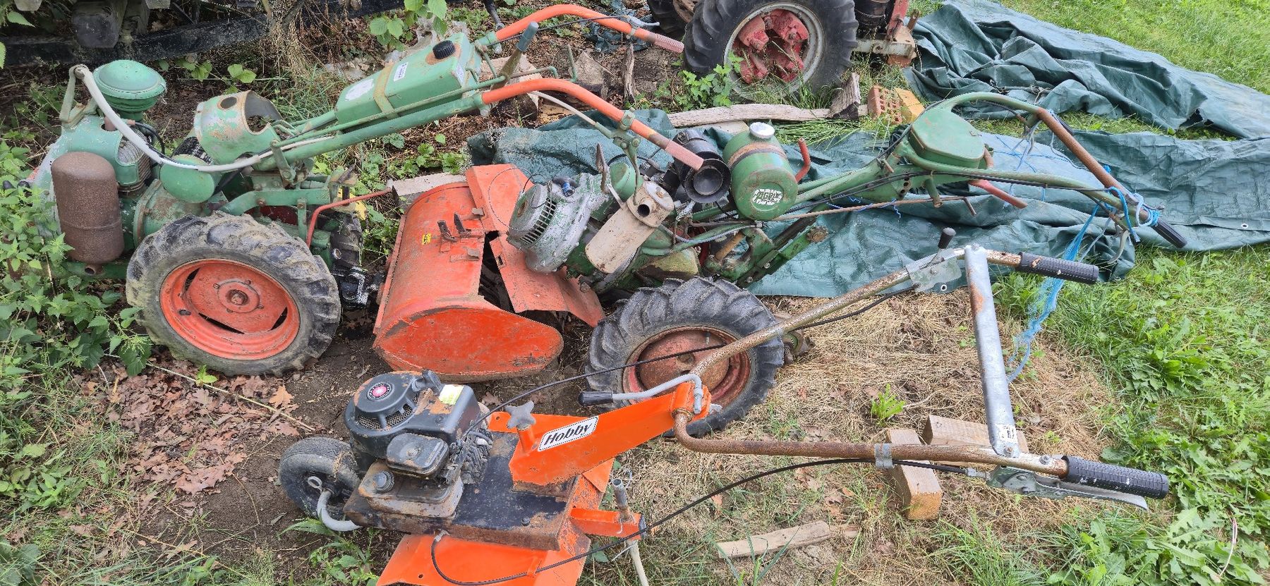 Grunder Tracteurs: Grunder-Diesel Einachser  – D'occasion à Schleinikon par Johni2850 4