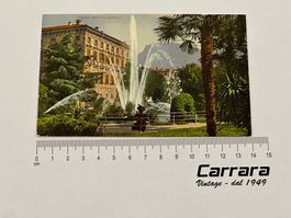 Postkarten Ticino Lugano Giardino Pubblico 1914