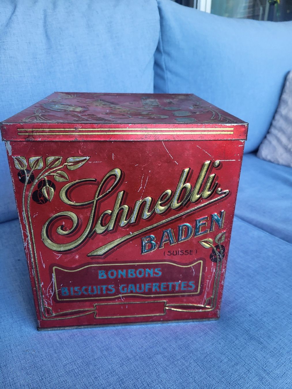 Altre Stoviglie: Blechdose Schnebli Baden Biscuits – Usato da Gutenswil venduto da ghekko88 3