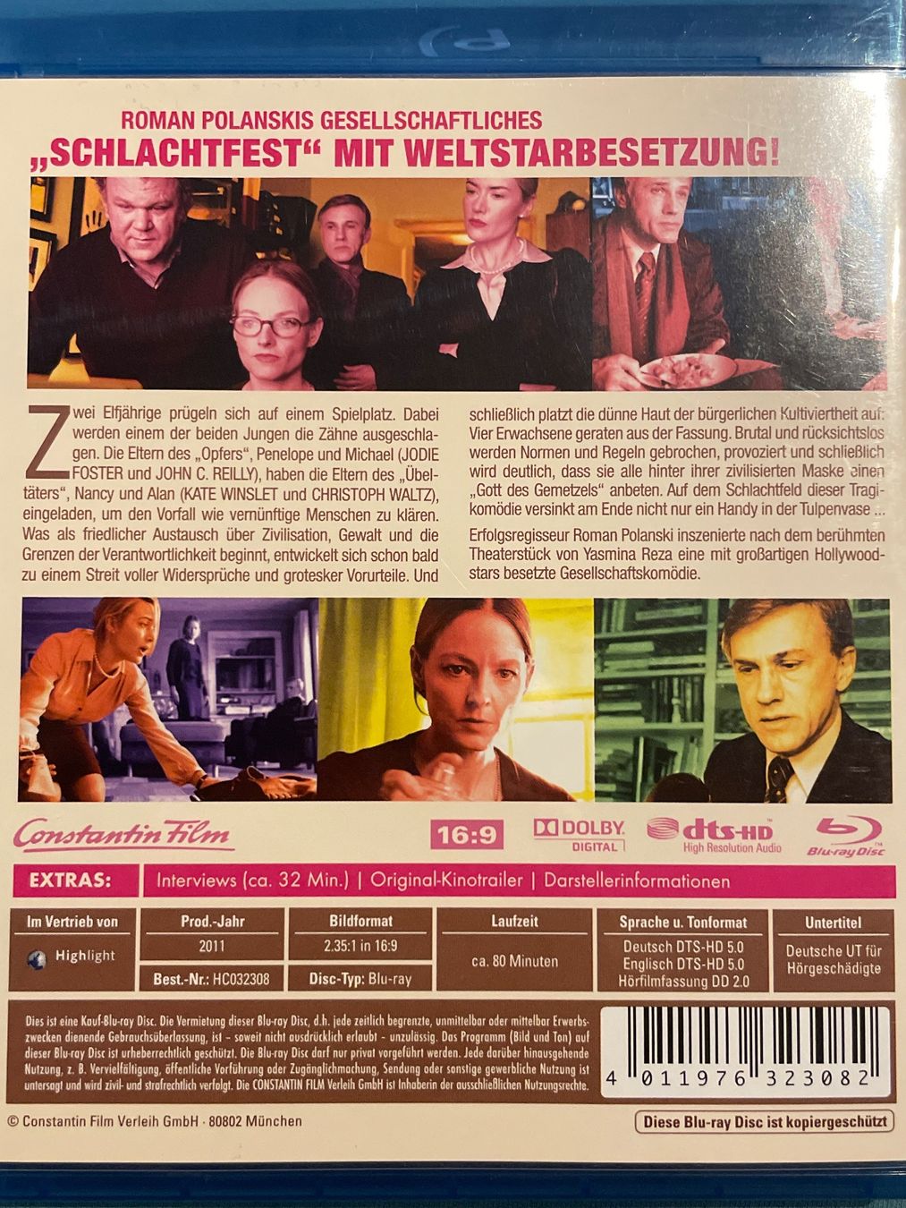 Tutti i DVDs: Der Gott des Gemetzels (2011) – Nuovo (secondo la descrizione) da Waldenburg venduto da Gonzo8 1