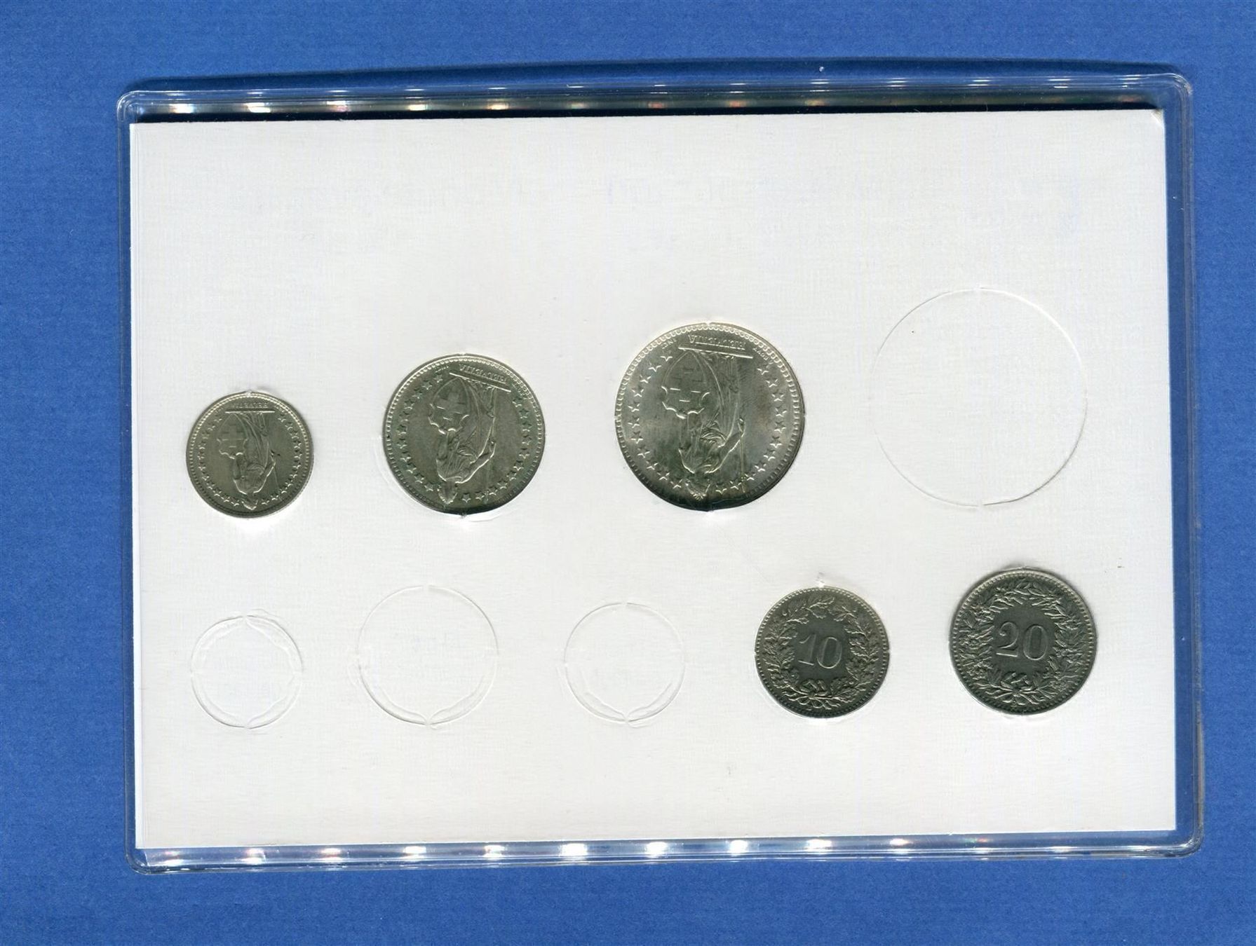 Tutti le monete: (200) Münzsatz 1960 Silber – Usato da Rüthi (Rheintal) venduto da erdnuessli1 1