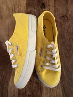 Superga Sneaker Gelb Gr. 38 - Ideale Sommerschuhe!