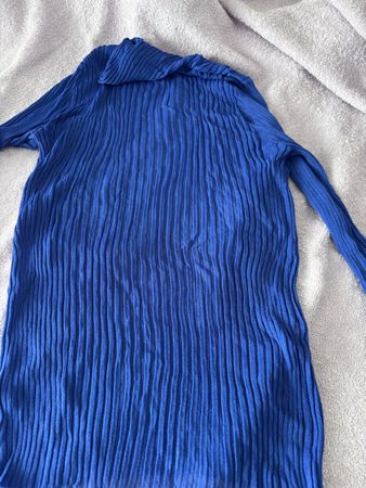 Zara Damen Pulli, Gr. M, blau, neuwertig, transparent