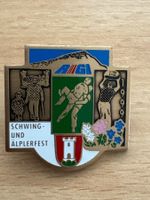 Anstecker Schwing und Älplerfest 1999 Rigi guter Zustand