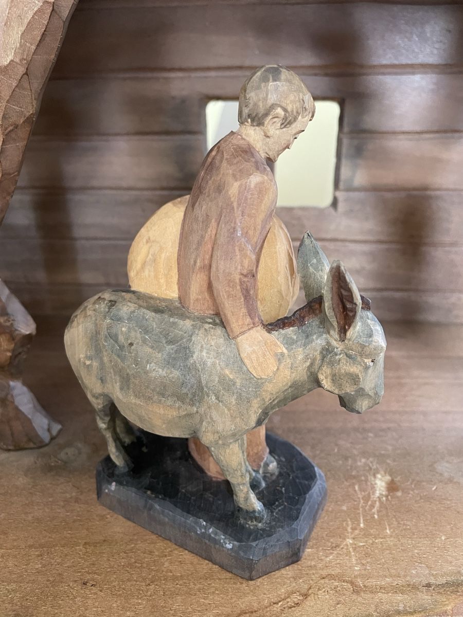 Statuette: Hirte mit Esel Thomann Brienz – Usato da Flawil venduto da Naphtali 2