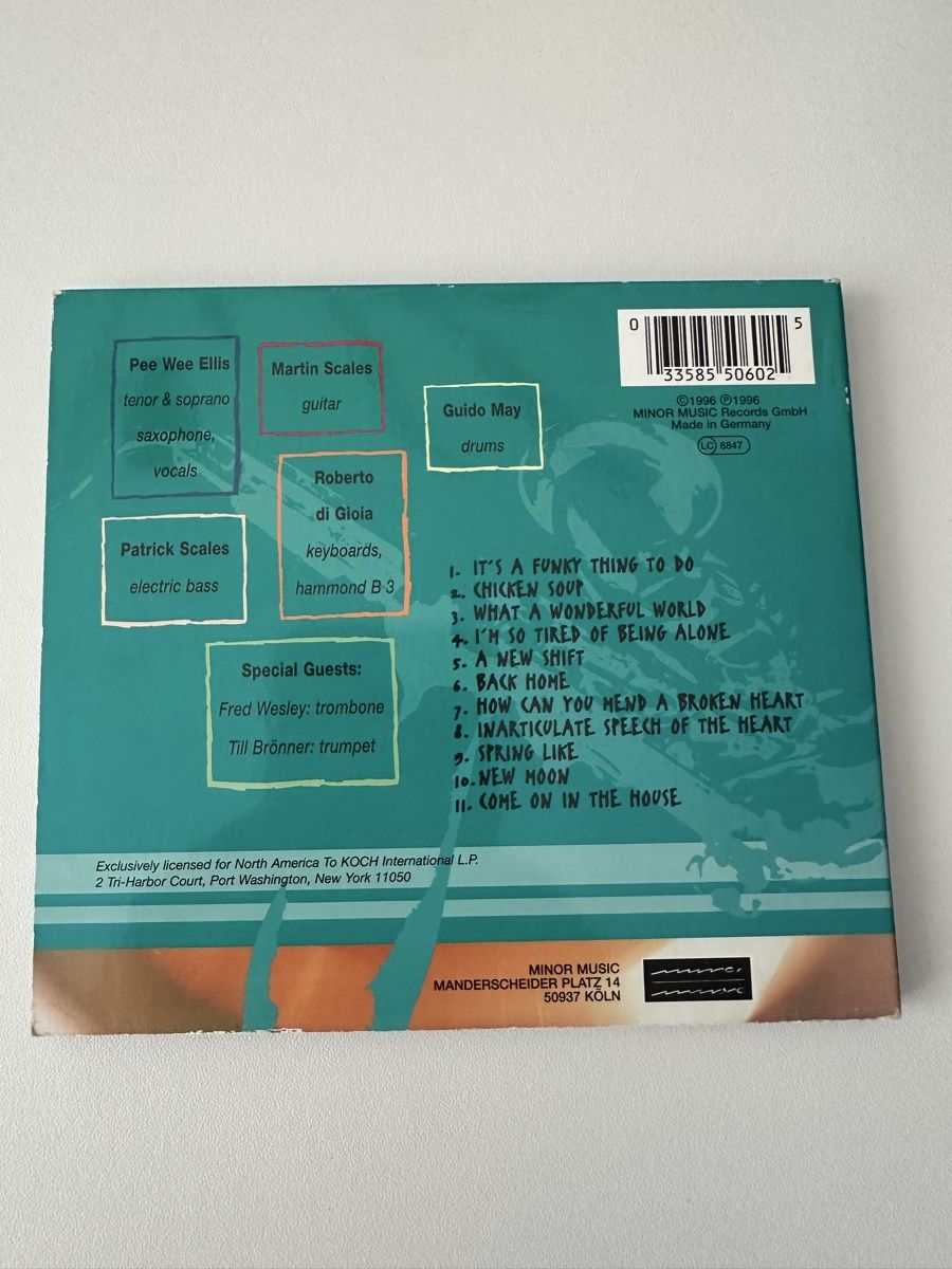 CD: CD Pee Wee Ellis - A new Shift – Usato da Weggis venduto da Steff125ch 1