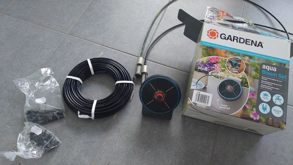 Gardena Aqua bloom Set solar Bewässerung Kaufen auf Ricardo