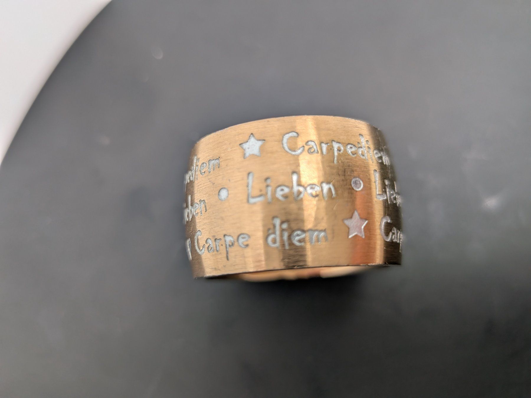 Ringe: Carpe Diem Ring – Gebraucht aus Emmen von magelan 2