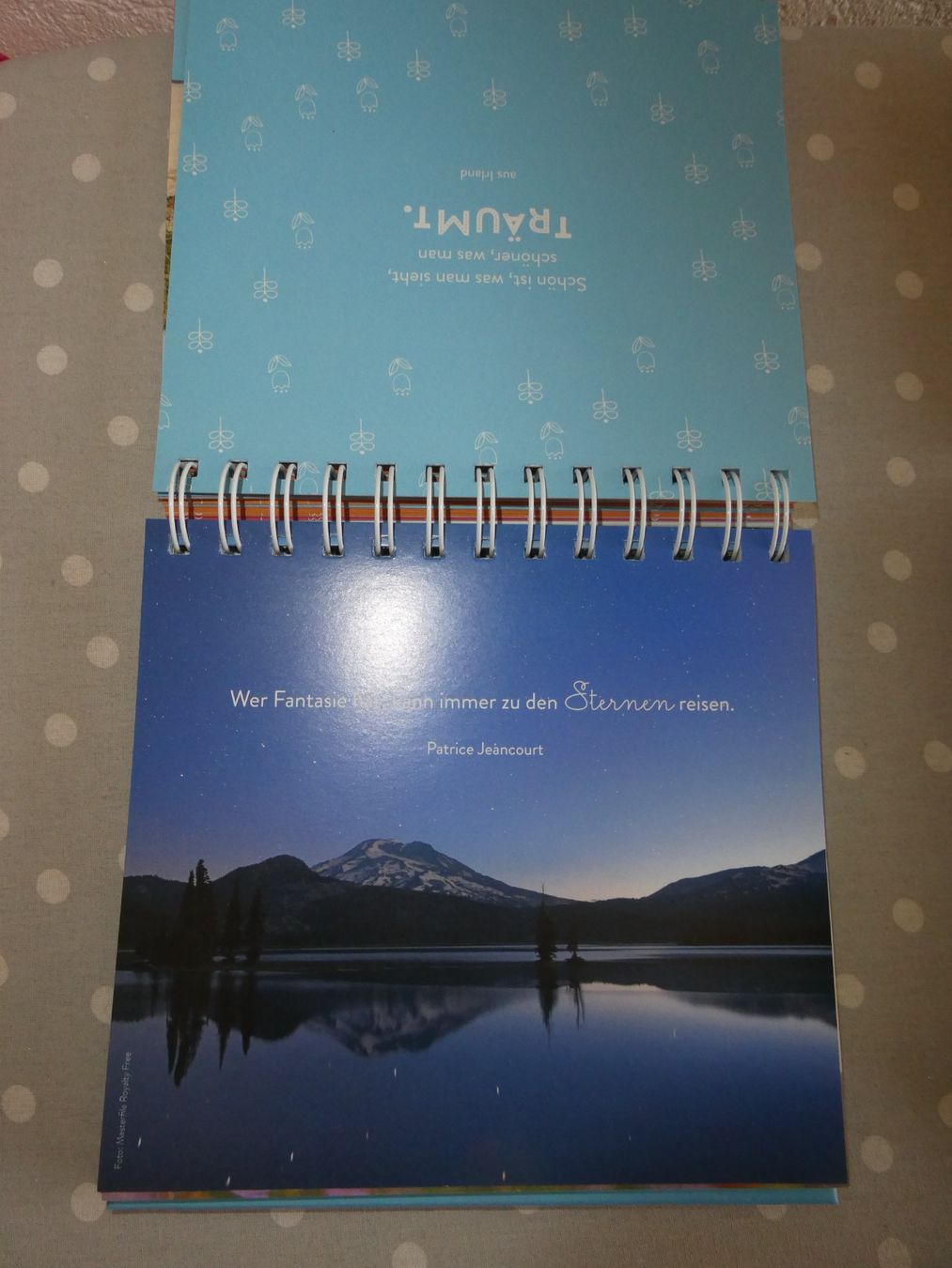 Calendari: Tischkalender "Lebensfreude" mit Sprüchen – Nuovo (secondo la descrizione) da Mels venduto da KOSL 3