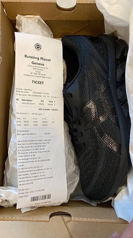 Scarpe da uomo: Chaussure Asics – Usato da Châtelaine venduto da fla_nk2q 3
