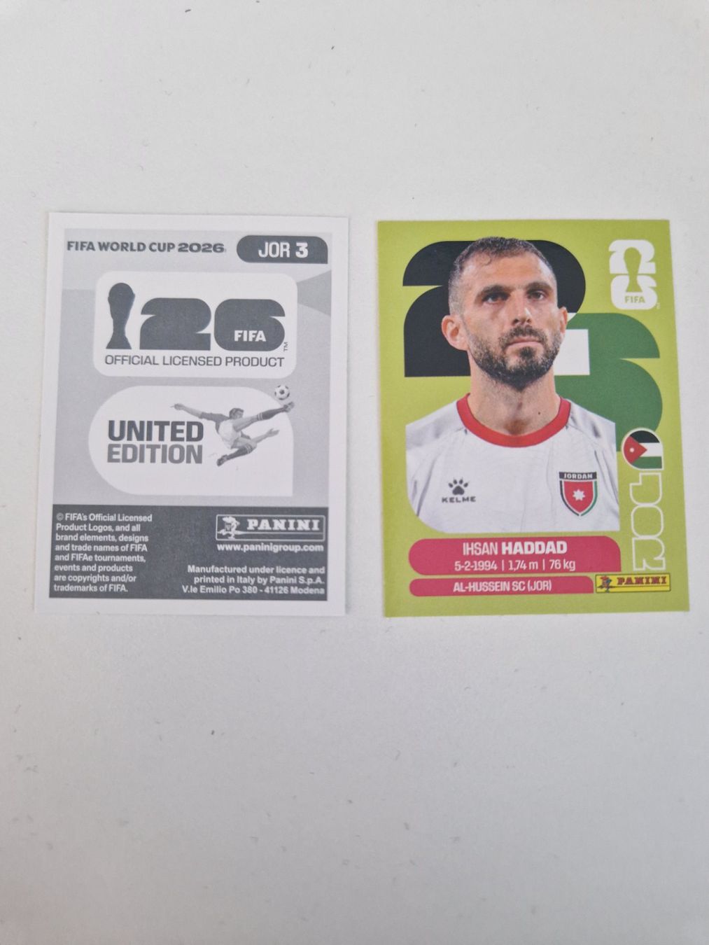 Panini Carte collezionabili: Panini Sticker JOR3 – Nuovo (secondo la descrizione) da Stüsslingen venduto da white_angel86